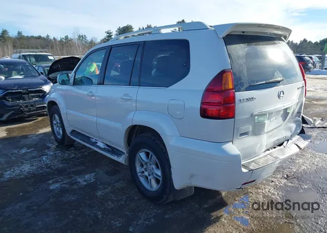 2004 Lexus Gx 470 from USA, damaged, VIN JTJBT20X240067551